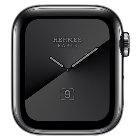 Watch Series 5 Hermes (Cel) NO STRAP, Space Black Stainless Steel, 40mm, A